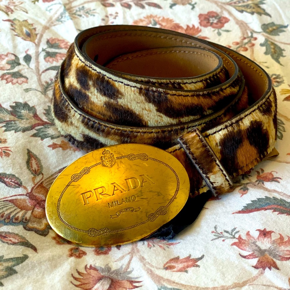 Authentic Prada Belt